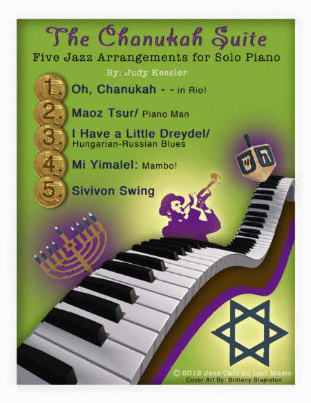 Five Jazzy Piano Arrangements Of Popular Chanukah Songs Sheet Music