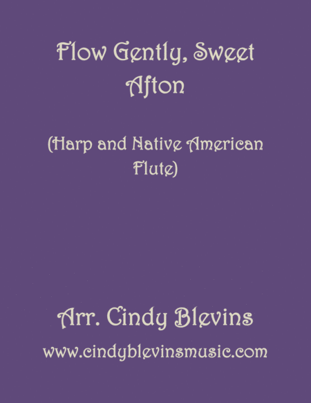 Flow Gently Sweet Afton Arranged For Piano And Native American Flute Sheet Music