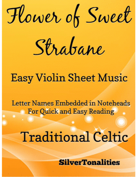 Free Sheet Music Flower Of Sweet Strabane Easy Violin Sheet Music