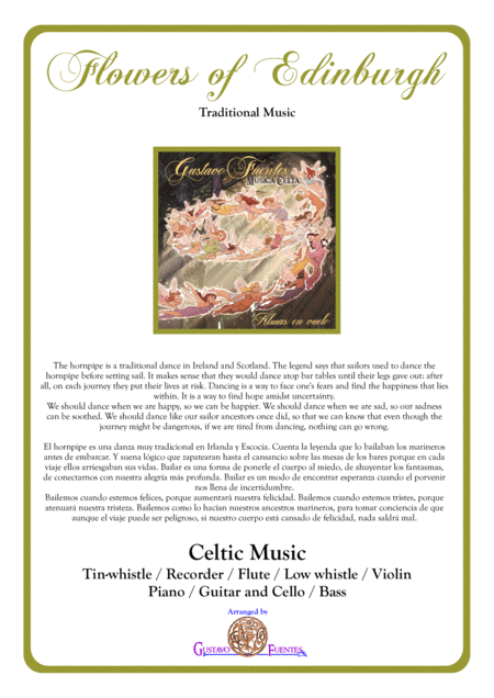 Free Sheet Music Flowers Of Edinburgh Celtic Song Arranged By Gustavo Fuentes