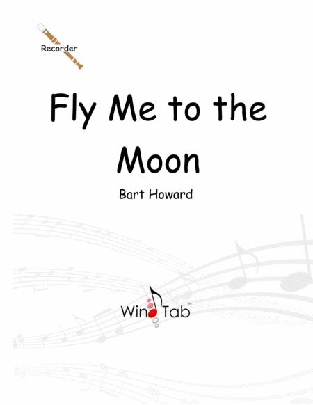 Fly Me To The Moon Recorder Sheet Music Tab Sheet Music