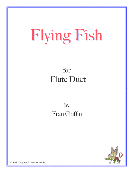 Flying Fish For Flute Duet Sheet Music