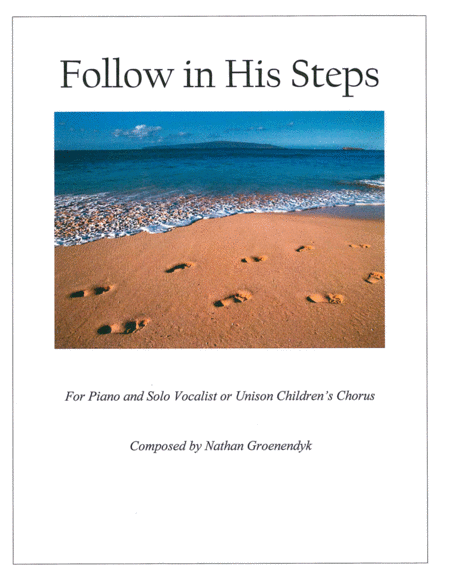 Free Sheet Music Follow In His Steps