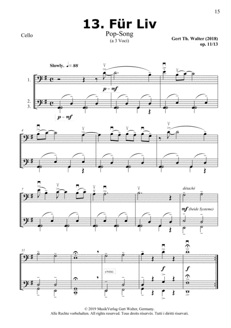 Free Sheet Music For Liv