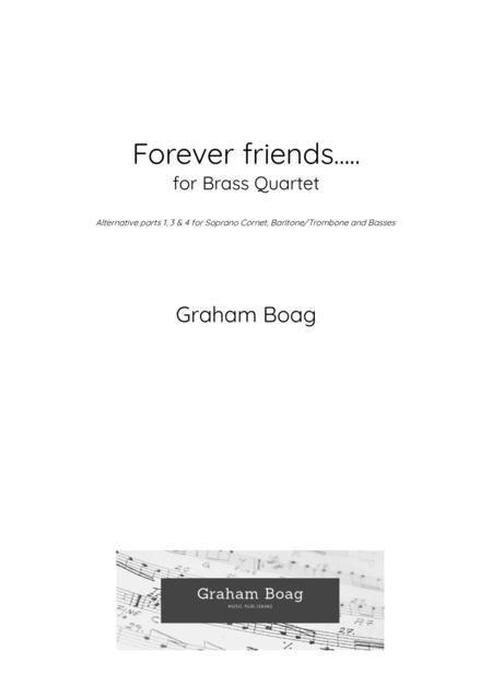 Free Sheet Music Forever Friends For Brass Quartet