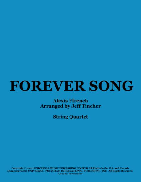 Free Sheet Music Forever Song