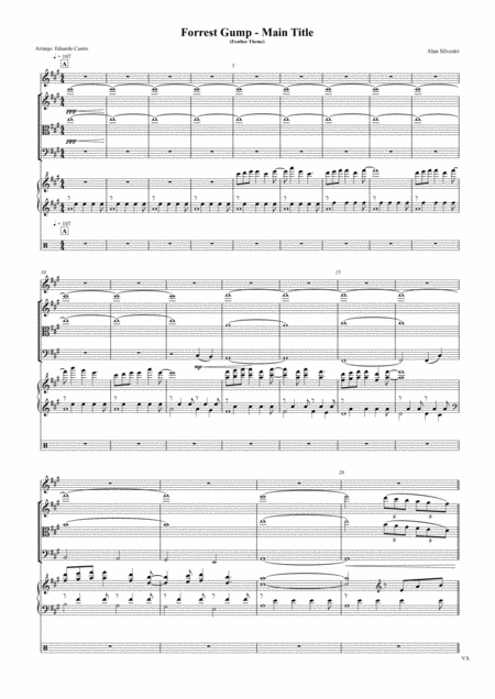 Forrest Gump Sheet Music