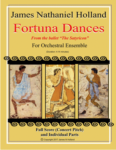 Fortuna Dances From The Satyricon Ballet For Orchestral Ensemble Sheet Music