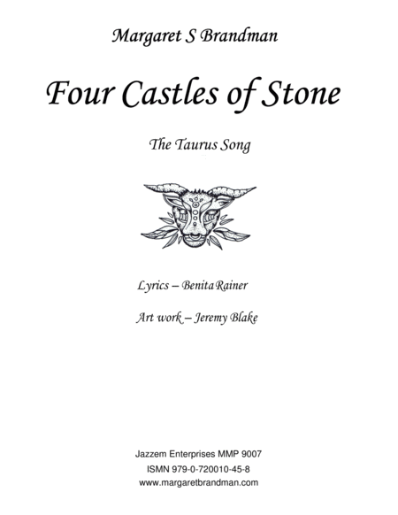 Free Sheet Music Four Castles Of Stone