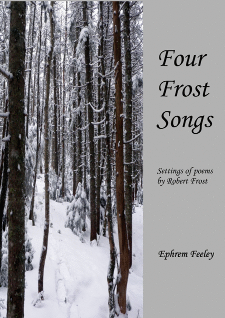 Free Sheet Music Four Frost Songs