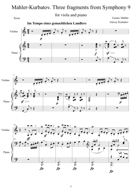 Fourth Rendez Vous Flexible String Quartet Sheet Music