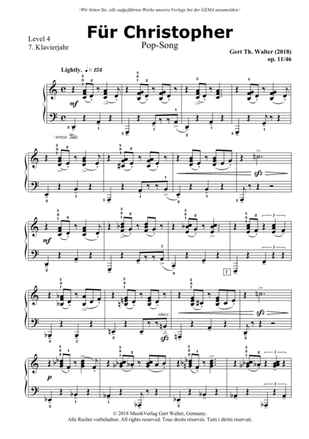 Free Sheet Music Fr Christopher