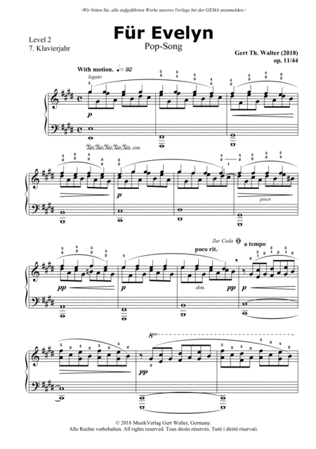 Fr Evelyn Sheet Music