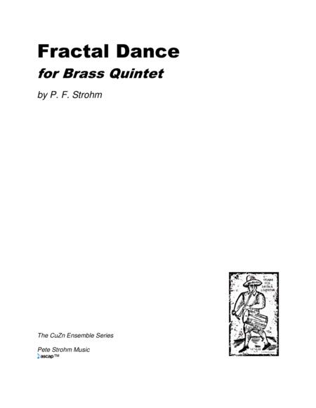 Fractal Dance For Brass Quintet Sheet Music