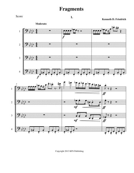 Free Sheet Music Fragments