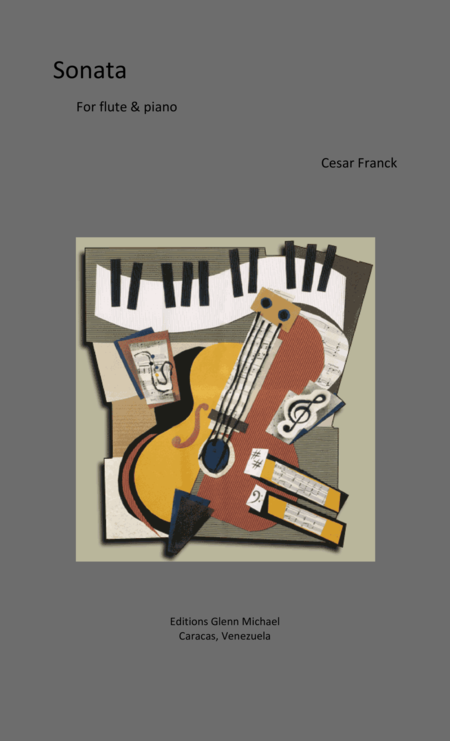 Free Sheet Music Franck Sonata For Flulte Piano