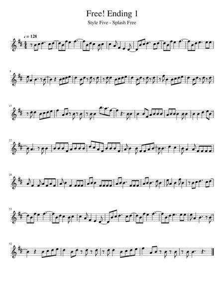 Free Ending 1 Sheet Music