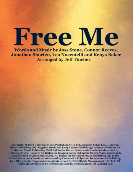 Free Me Sheet Music