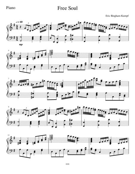 Free Soul Sheet Music