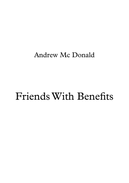 Free Sheet Music Friends With Benefits