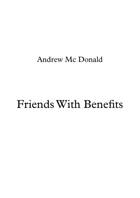 Friends With Benefits Sheet Music