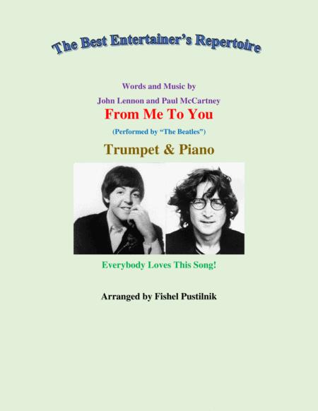 From Me To You For Trumpet And Piano Video Sheet Music