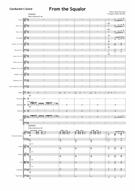 Free Sheet Music From The Squalor Full Orchestra And Satb Choir