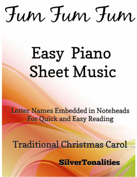 Free Sheet Music Fum Fum Fum Easy Piano Sheet Music