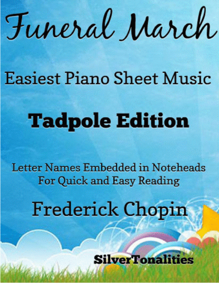 Funeral March Easiest Piano Sheet Music Tadpole Edition Sheet Music