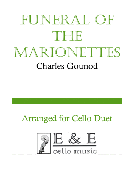 Funeral Of The Marionettes Sheet Music