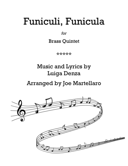 Funicili Funicula Sheet Music