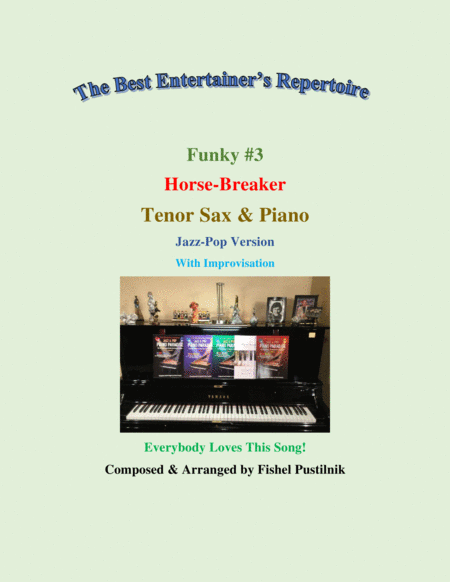 Free Sheet Music Funk 3 Horse Breaker For Tenor Sax And Piano Video