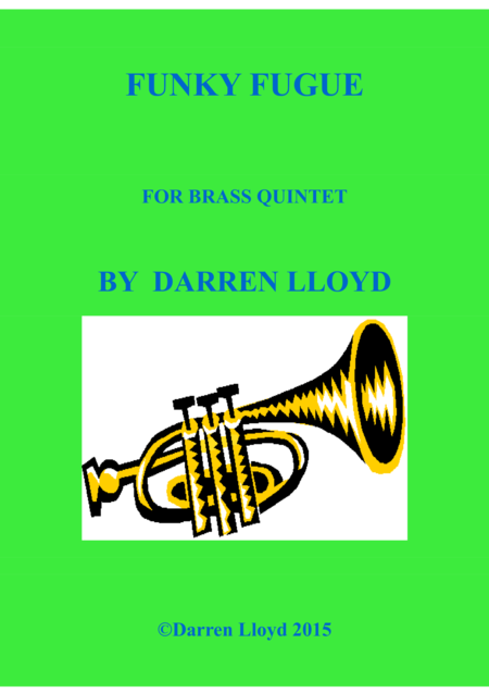 Funky Fugue For Brass Quintet Sheet Music