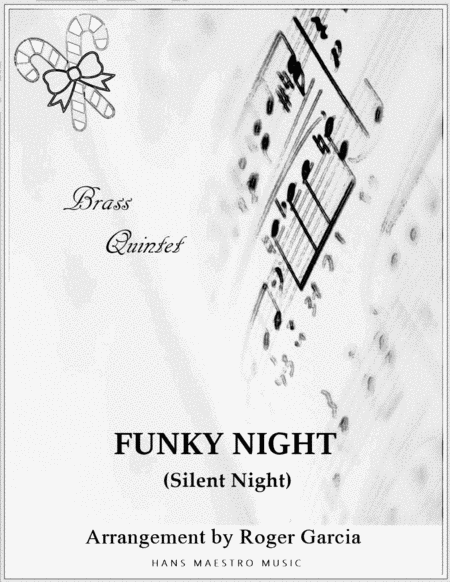 Funky Night Silent Night Sheet Music