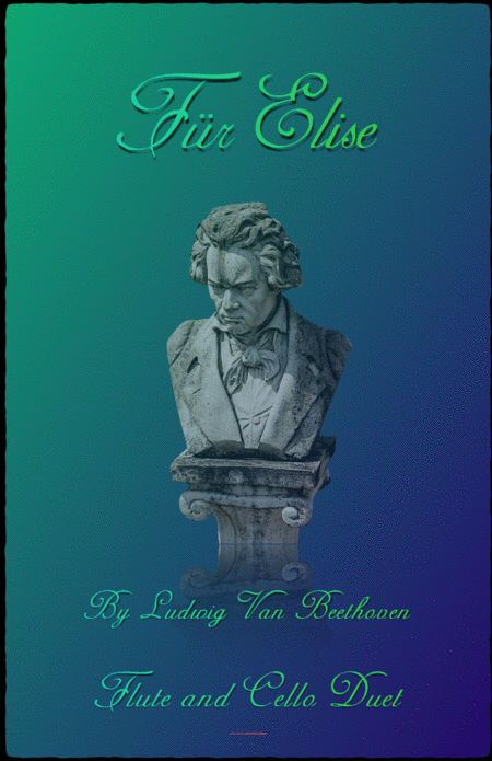 Free Sheet Music Fur Elise Duet For Flute And Cello