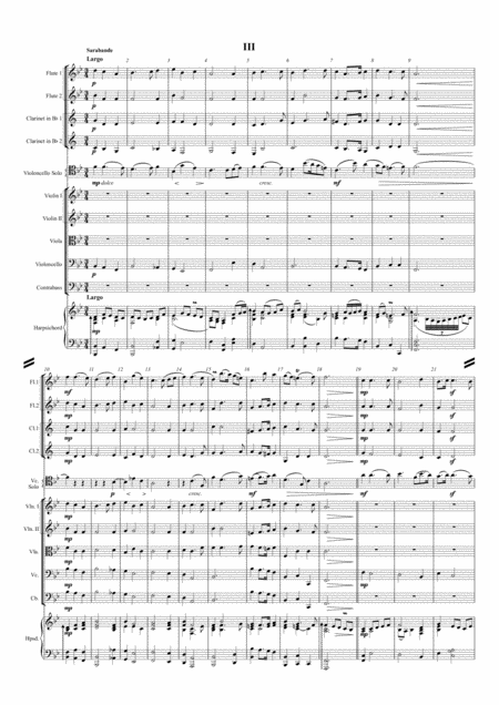 Free Sheet Music G F Handel Concerto G Minor 3rd Movement