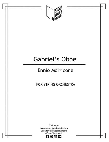 Gabriel Oboe For Cello And String Orchestra Sheet Music