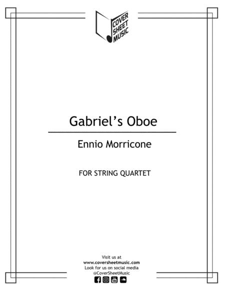 Free Sheet Music Gabriel Oboe String Quartet