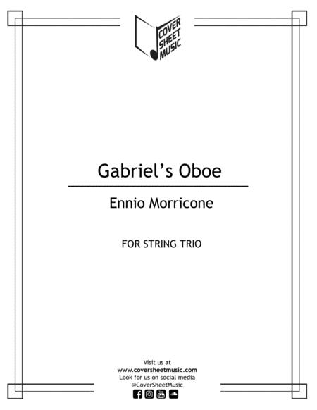 Gabriel Oboe String Trio Sheet Music