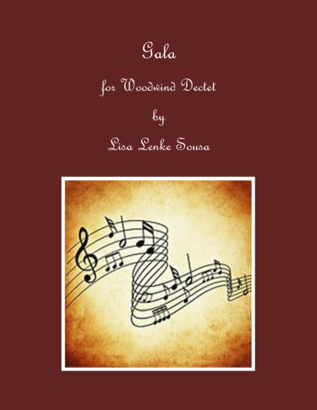 Gala For Woodwind Dectet Sheet Music