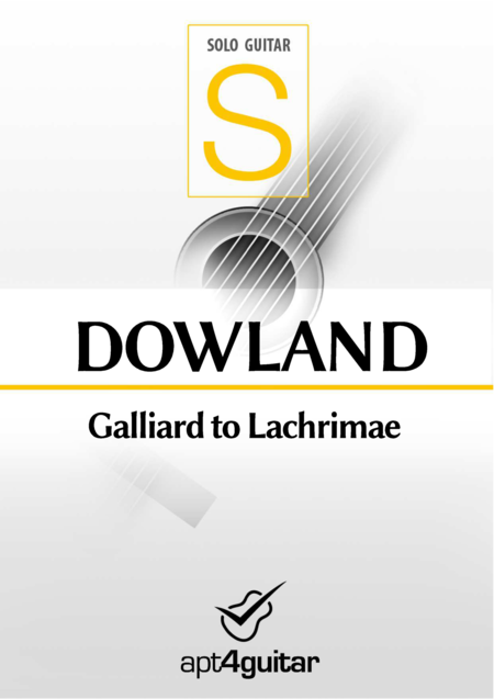 Free Sheet Music Galliard To Lachrimae