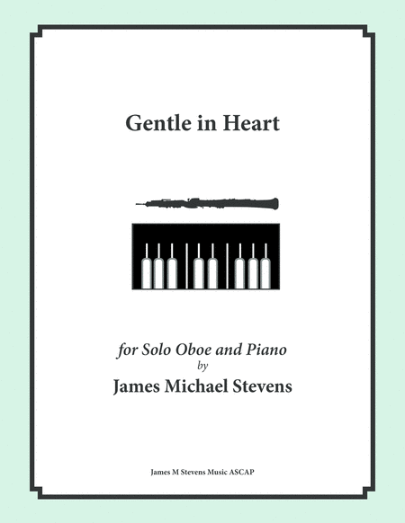 Free Sheet Music Gentle In Heart Solo Oboe Piano