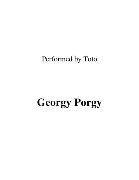 Free Sheet Music Georgy Porgy Lead Sheet Performed By Toto