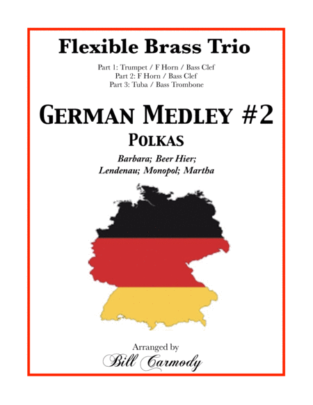 Free Sheet Music German Medley 2 Polkas