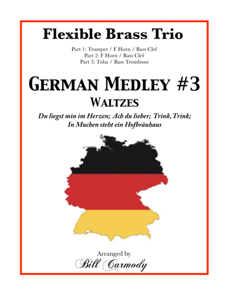 German Medley 3 Waltzes Sheet Music