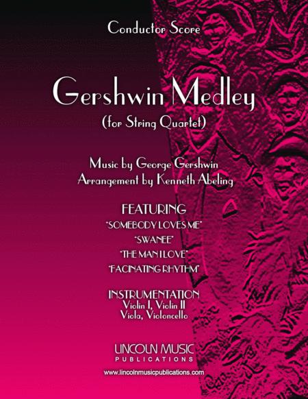 Gershwin Medley For String Quartet Sheet Music