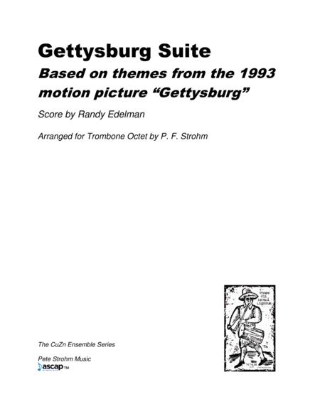 Gettysburg Suite For Trombone Ensemble Sheet Music