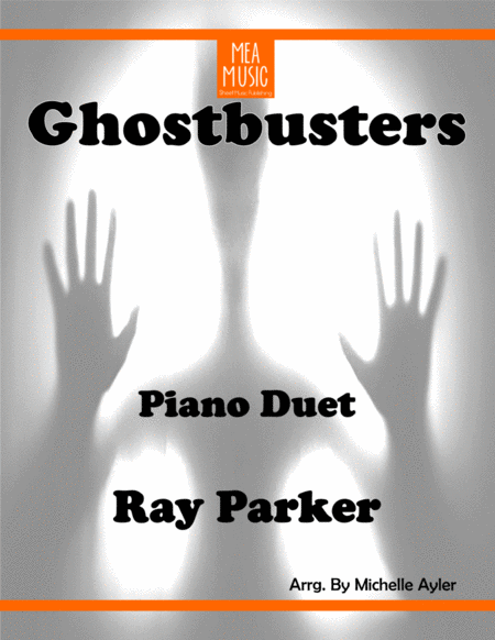 Ghostbusters Piano Duet Sheet Music