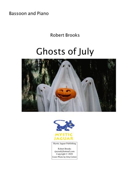 Ghosts Of July For Bassooon Piano Sheet Music