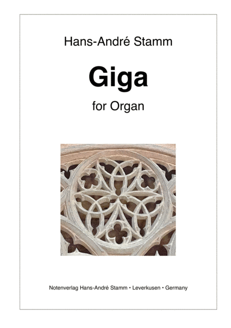 Free Sheet Music Giga For Organ